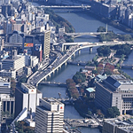 写真：大阪の街並